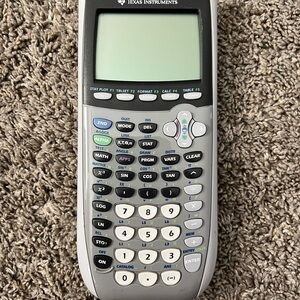 Texas Instruments TI-84 Plus Silver Edition Graphing Calculator Tested No Cover